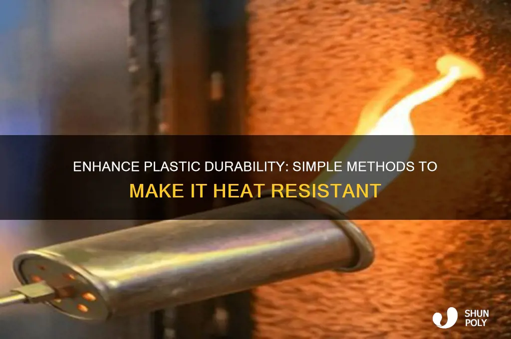 how to make plastic heat resistant