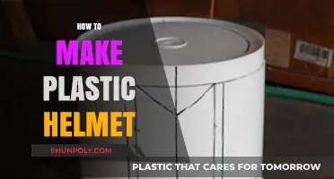 DIY Guide: Crafting Your Own Durable Plastic Helmet at Home