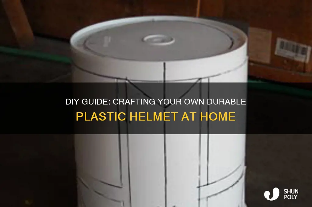how to make plastic helmet