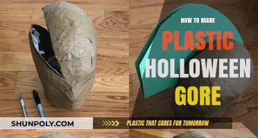 Crafting Creepy Halloween Gore with DIY Plastic Techniques