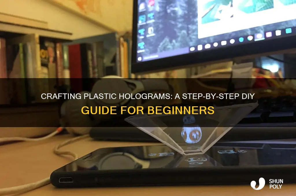 how to make plastic hologram