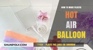 Crafting a DIY Plastic Hot Air Balloon: Simple Steps Guide