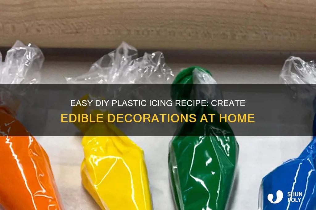 how to make plastic icing at home