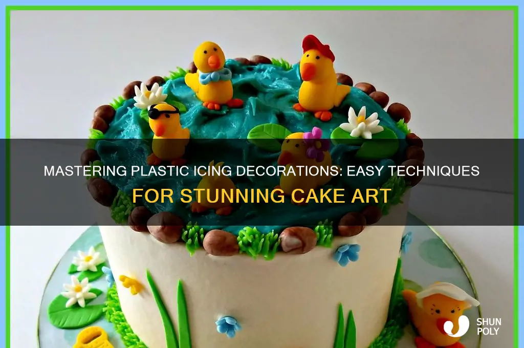 how to make plastic icing decorations