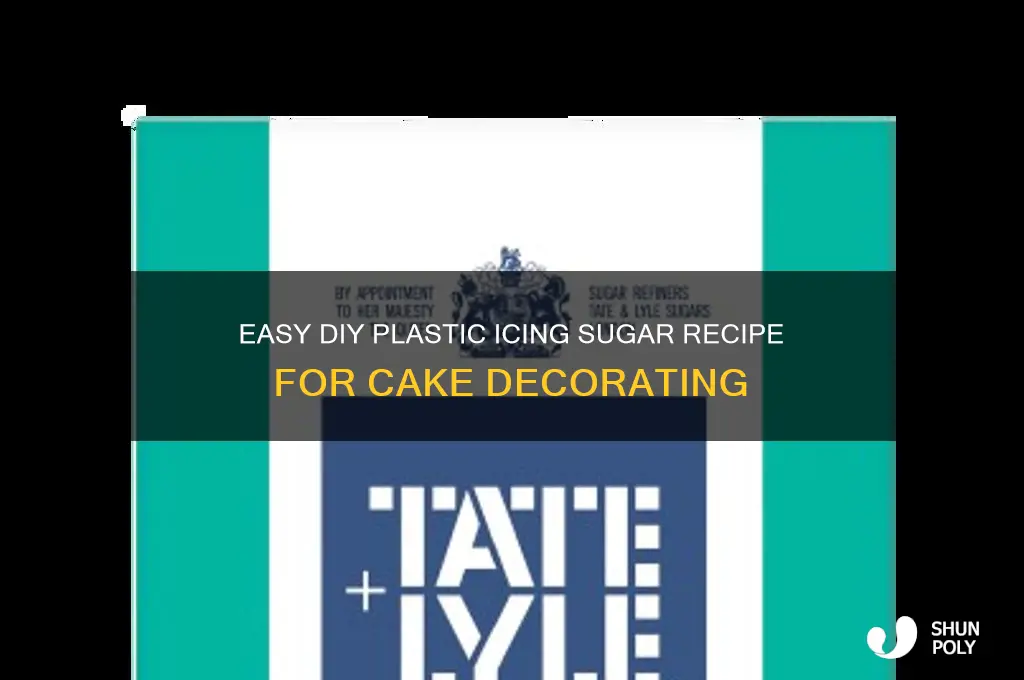 how to make plastic icing sugar