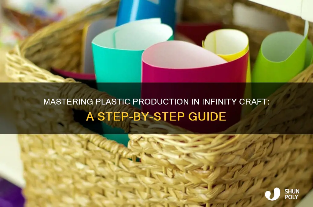 how to make plastic in infinity craft