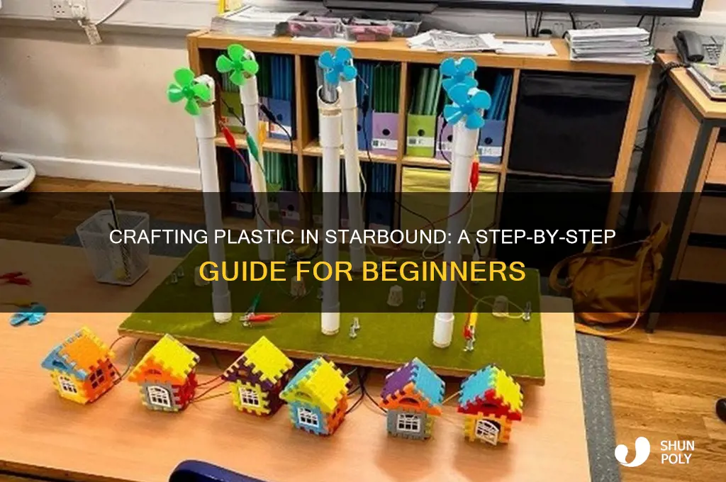 how to make plastic in starbound