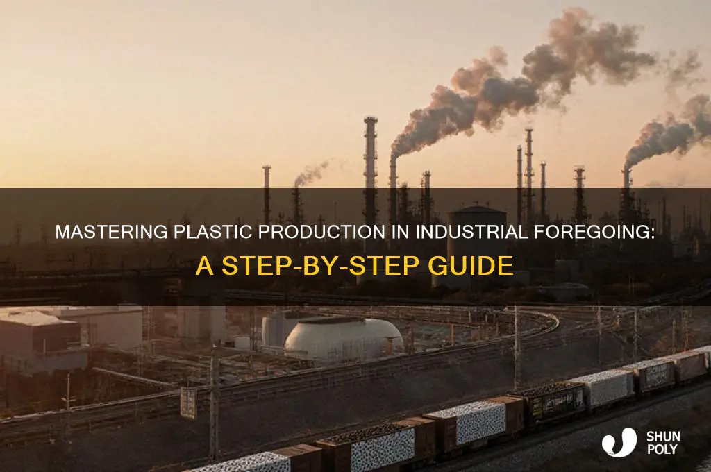 how to make plastic industrial foregoing