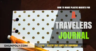 Crafting Custom Plastic Inserts for Your Traveler's Journal: A DIY Guide