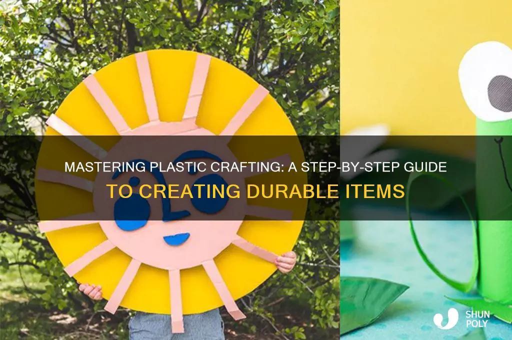 how to make plastic items