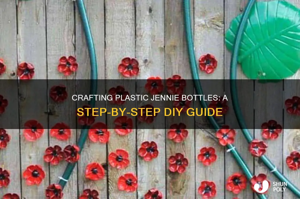 how to make plastic jennie bottles