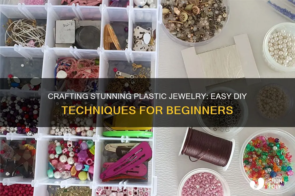 how to make plastic jewellery
