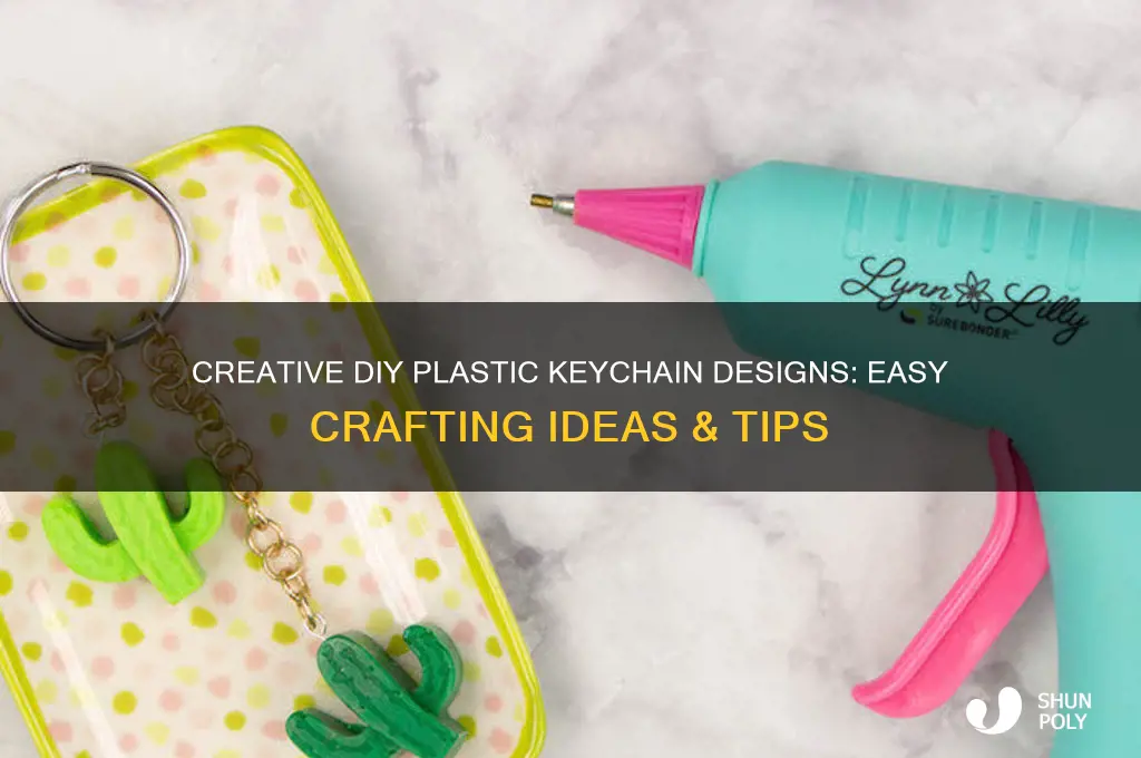 how to make plastic key chain designs