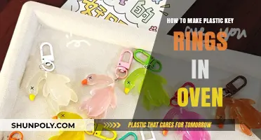 DIY Oven-Baked Plastic Key Rings: Easy Crafting Guide