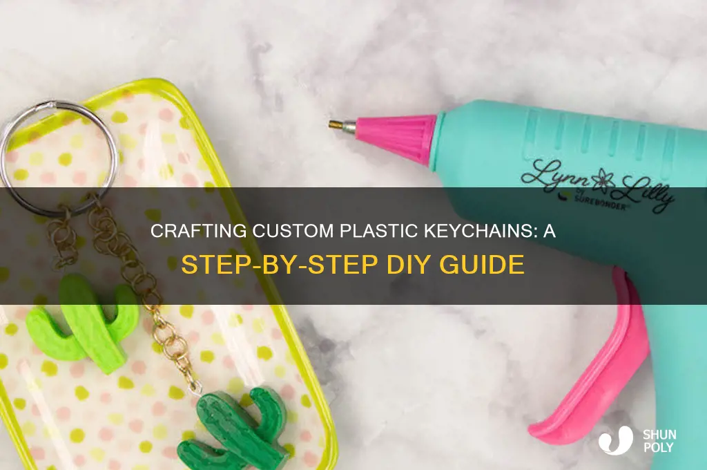 how to make plastic keychain