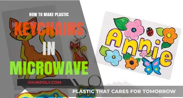 Microwave Magic: Crafting Custom Plastic Keychains at Home Easily