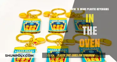 DIY Oven-Baked Plastic Keychains: Easy Crafting Guide