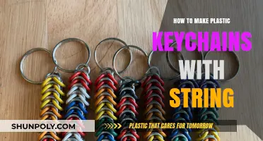 Crafting Durable Plastic Keychains with String: A Step-by-Step Guide