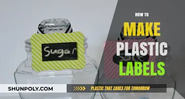 DIY Plastic Labels: Easy Steps for Custom, Durable Creations