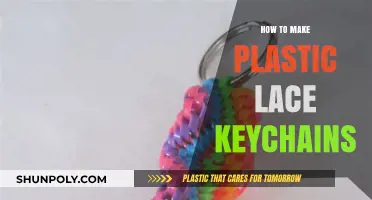 Crafting Unique Plastic Lace Keychains: A Step-by-Step DIY Guide