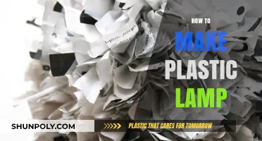 DIY Plastic Lamp: Creative Steps to Craft Your Own Illuminated Decor