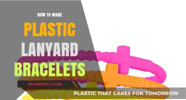 Crafting Colorful Plastic Lanyard Bracelets: A Step-by-Step DIY Guide