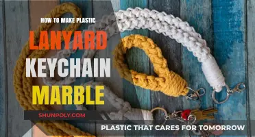Crafting DIY Plastic Lanyard Keychain Marbles: A Creative Step-by-Step Guide