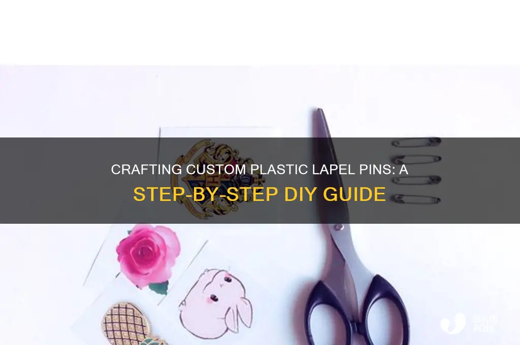 how to make plastic lapel pins