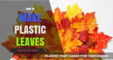 Crafting Lifelike Plastic Leaves: A Step-by-Step DIY Guide
