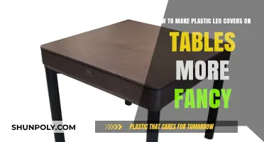 Elevate Your Table Style: Creative Ways to Decorate Plastic Leg Covers