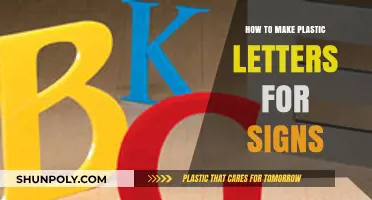 DIY Plastic Sign Letters: Crafting Durable, Custom Signs Step-by-Step