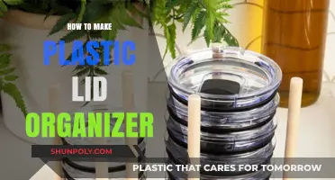 Creative DIY Plastic Lid Organizer: Tidy Up Your Kitchen Easily