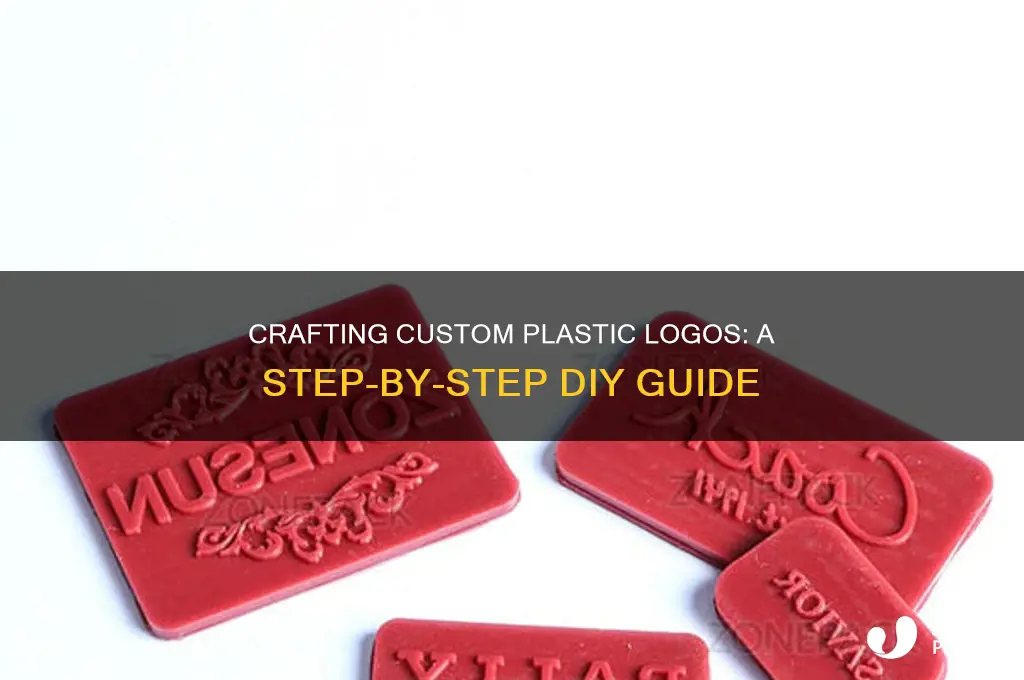 how to make plastic logo
