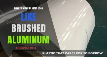 Transform Plastic Surfaces: Achieving a Brushed Aluminum Finish Easily