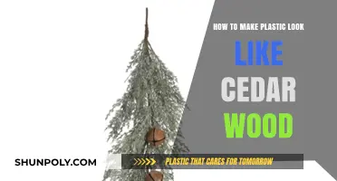 Transforming Plastic: Techniques to Achieve a Realistic Cedar Wood Finish