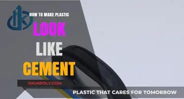 Transform Plastic Surfaces: Achieve a Realistic Cement Finish Easily