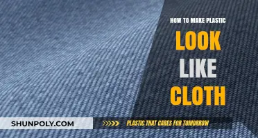 Transforming Plastic: Techniques to Achieve a Realistic Cloth-Like Finish