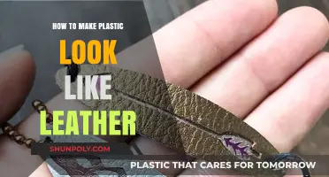 Transform Plastic into Leather: Easy DIY Techniques for Realistic Results
