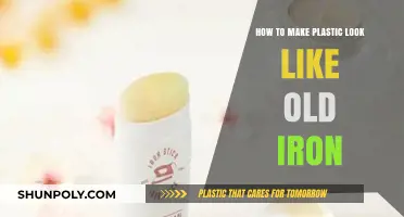 Transform Plastic into Vintage Iron: A Creative Aging Technique Guide