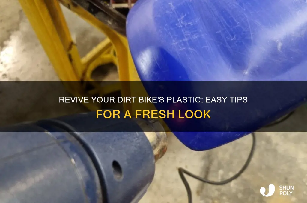 how to make plastic look new again dirt bike