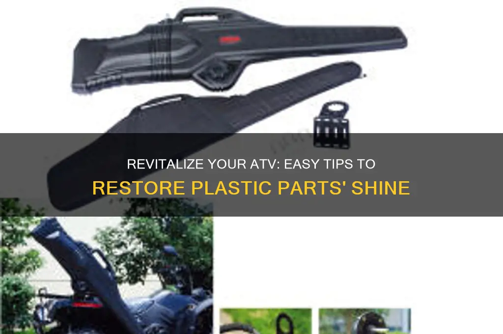 how to make plastic look new on atv