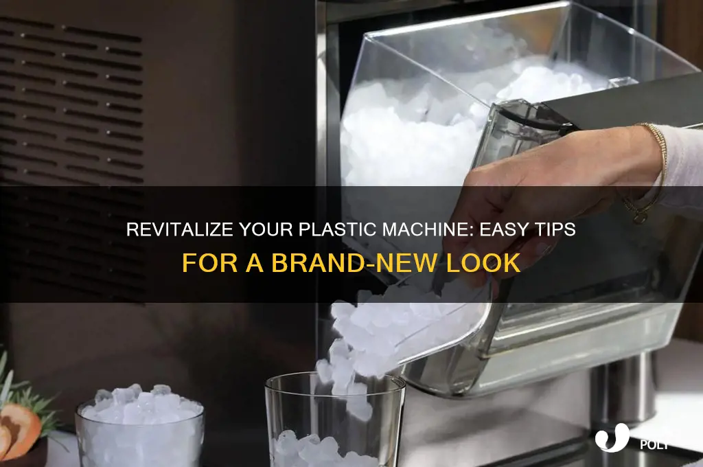 how to make plastic machine look like new