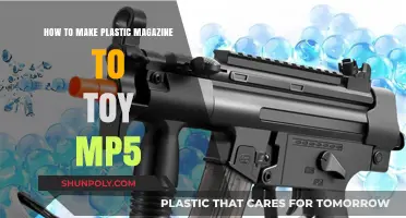 DIY Toy MP5: Transforming Plastic Magazines into Fun Creations