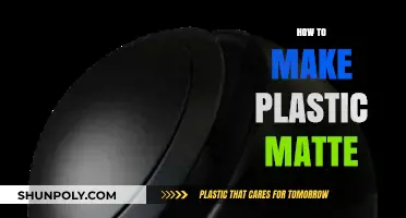Achieve a Smooth Matte Finish on Plastic Surfaces Easily