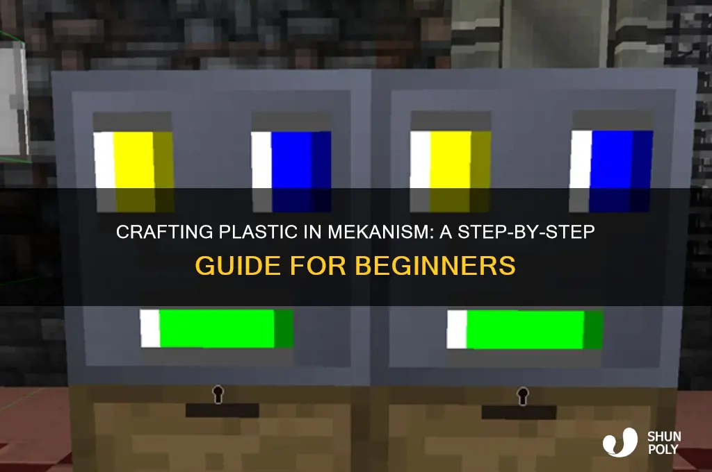 how to make plastic mekanism