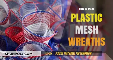 Crafting Stunning Plastic Mesh Wreaths: A Step-by-Step DIY Guide