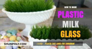 Crafting Plastic Milk Glass: A Step-by-Step DIY Guide