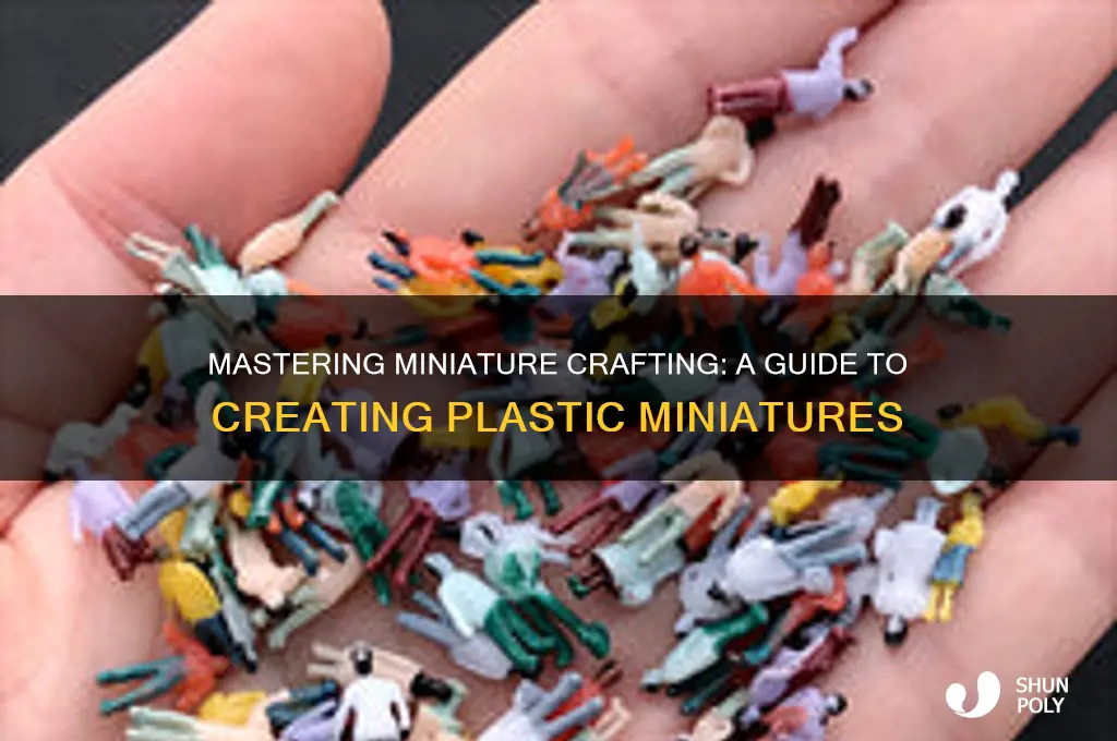 how to make plastic miniatures