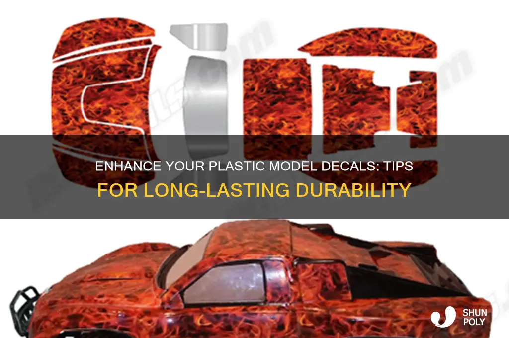 how to make plastic model decals more durable