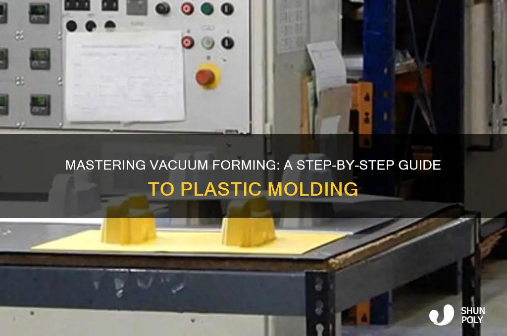 how to make plastic molding with vacum